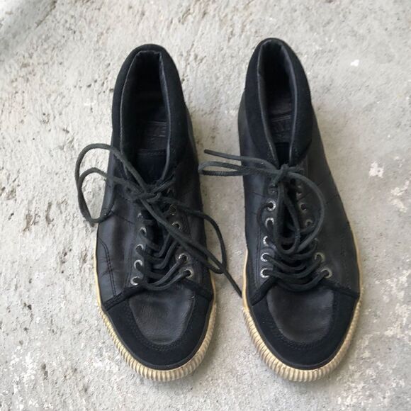 Frye Miller Mid Lace Sneakers - Picture 1 of 8